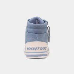 Rocket Dog Jazzin Hi Bondi Womens Blue Canvas