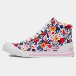 Rocket Dog Jazzin Hi Malden Womens Floral Canvas