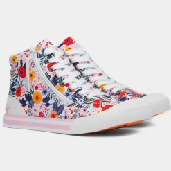 Rocket Dog Jazzin Hi Malden Womens Floral Canvas