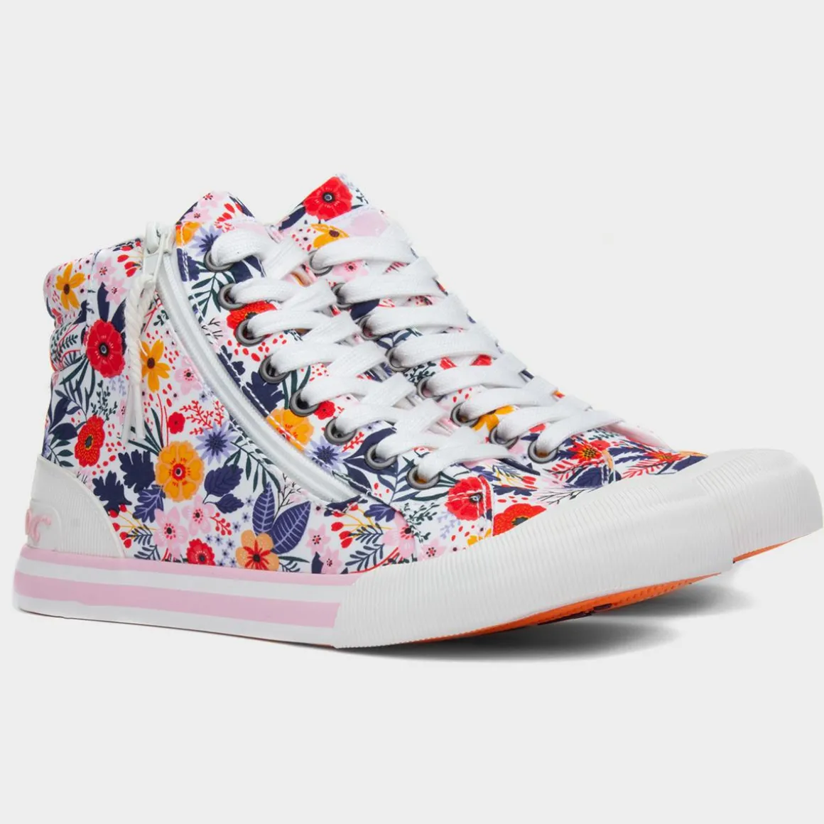 Rocket Dog Jazzin Hi Malden Womens Floral Canvas