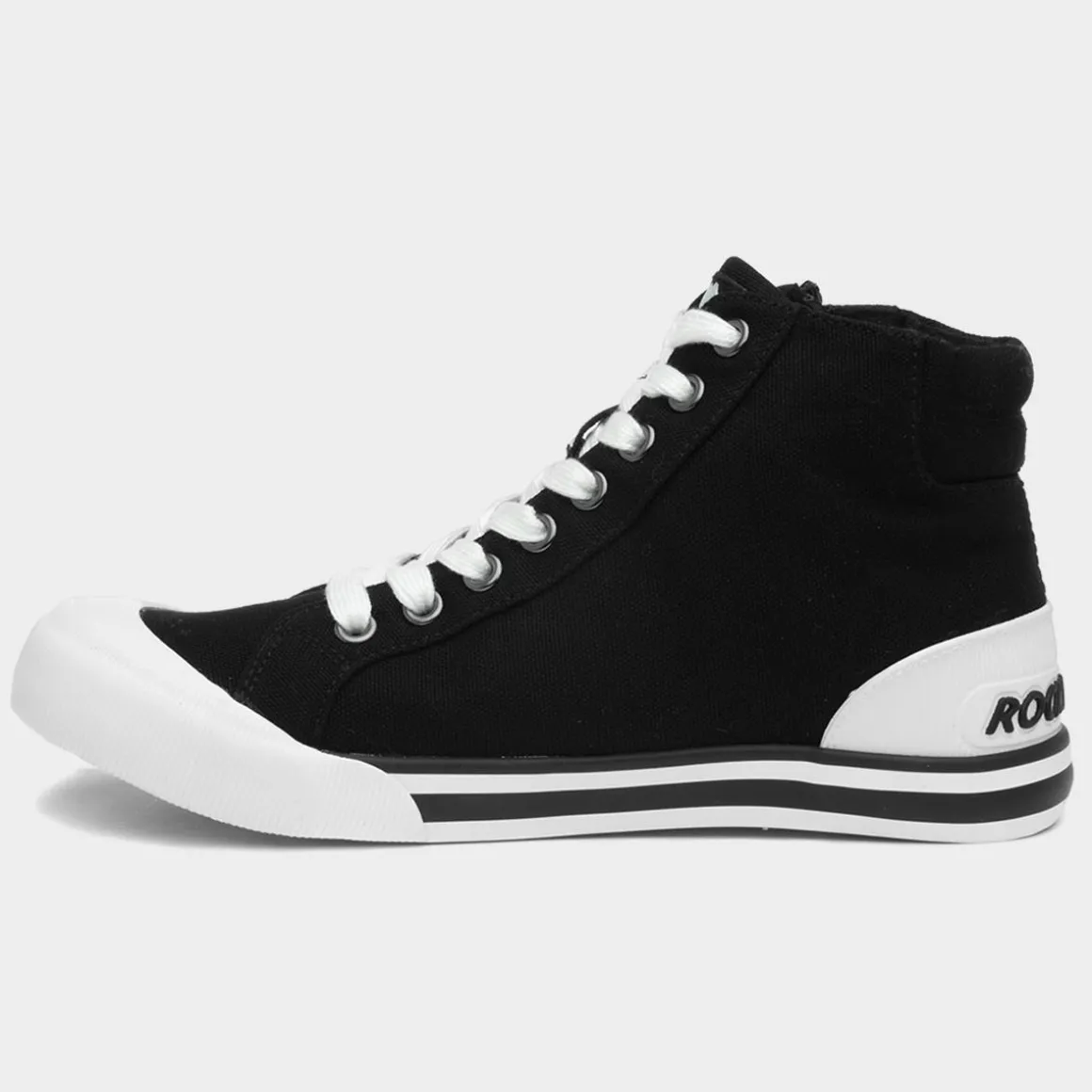 Rocket Dog Jazzin Hi Women's Black Canvas
