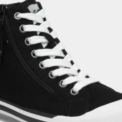 Rocket Dog Jazzin Hi Women's Black Canvas