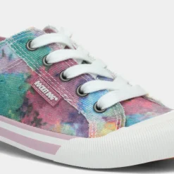 Rocket Dog Jazzin Tie Dye Womens Multi Canvas