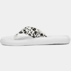Rocket Dog Spotlight Lyon Womens White Flip Flop