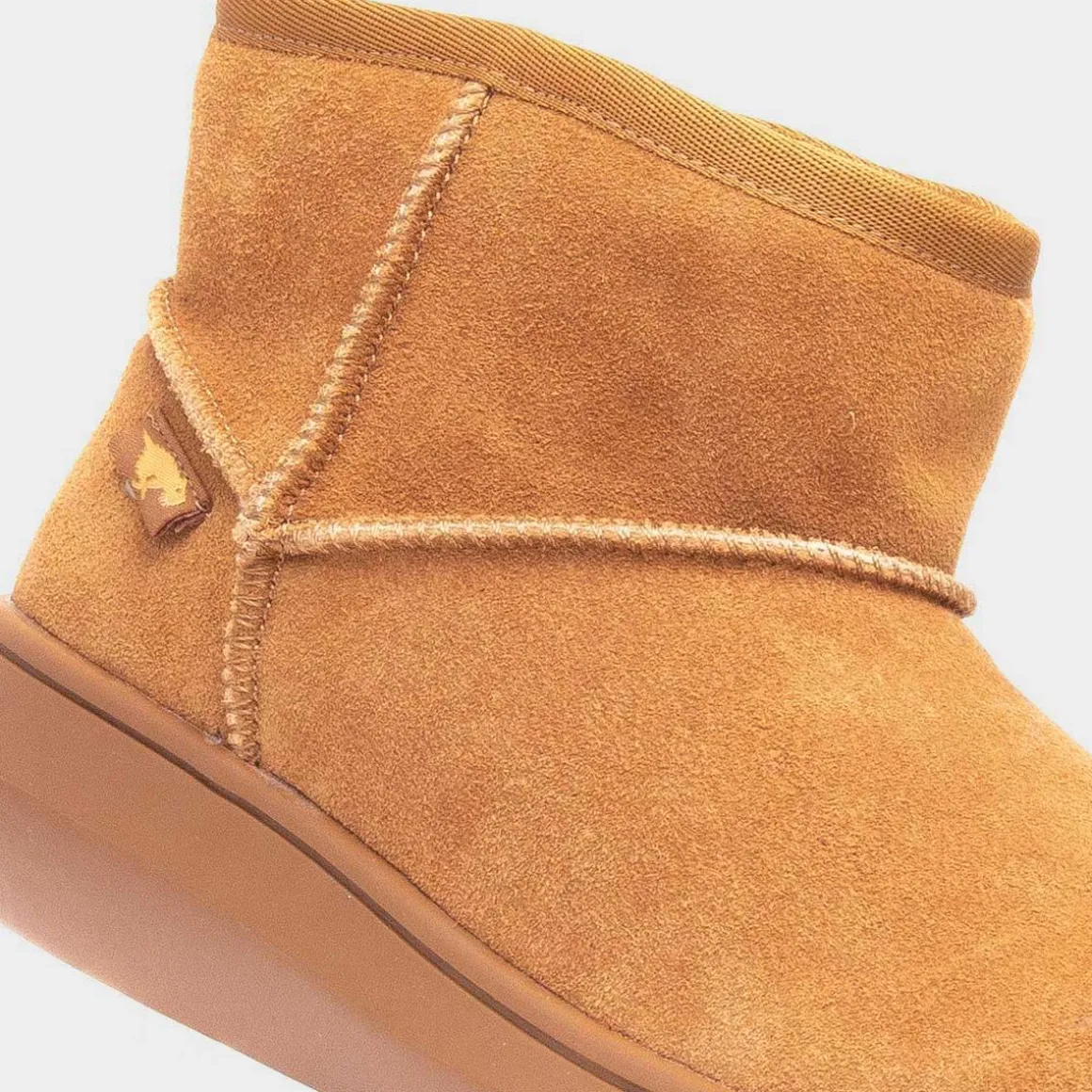 Rocket Dog Sugarrush Womens Tan Suede Ankle Boot