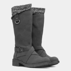 Rocket Dog Telsa Womens Grey Calf Boot