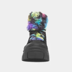 Rocket Dog Tiger Womens Black Chunky Platform Boot