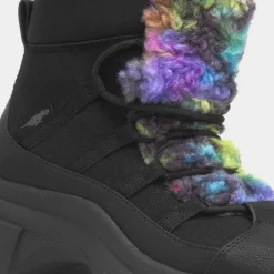Rocket Dog Tiger Womens Black Chunky Platform Boot