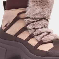 Rocket Dog Tiger Womens Taupe Chunky Platform Boot