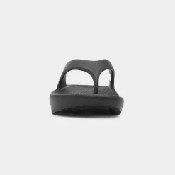 Shar Womens Black Toe Post EVA Sandal
