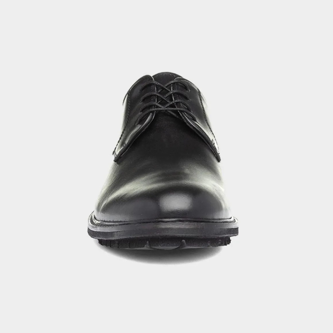 Silver Street Albert Mens Black Leather Lace Shoe