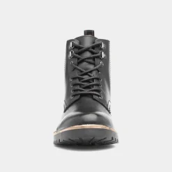 Silver Street Manchester Mens Black Lace Up Boot