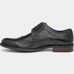 Silver Street Milton Mens Brogue Leather Shoe