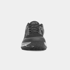 SJ Mens Black Lace Up Trainer
