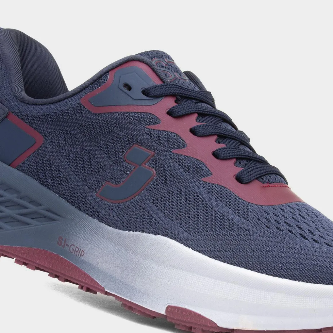 SJ Mens Navy Lace Up Trainer