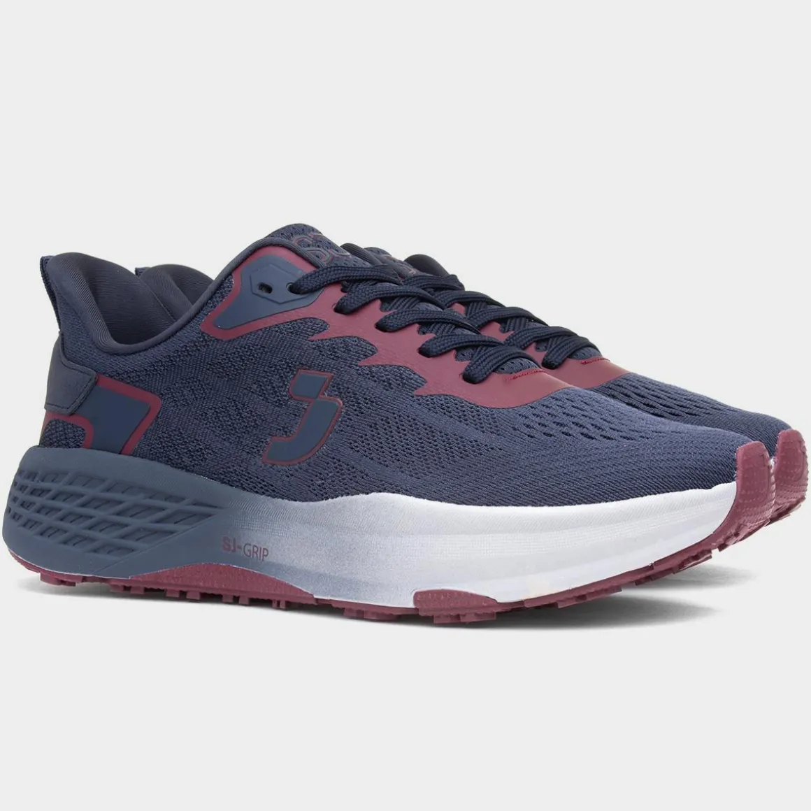 SJ Mens Navy Lace Up Trainer