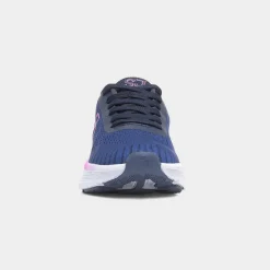 SJ Womens Navy Lace Up Trainer