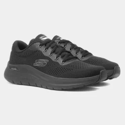 Skechers Arch Fit 2.0 Mens Black Vegan Trainer