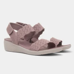 Skechers Arya On The Rise Womens Heather Sandal