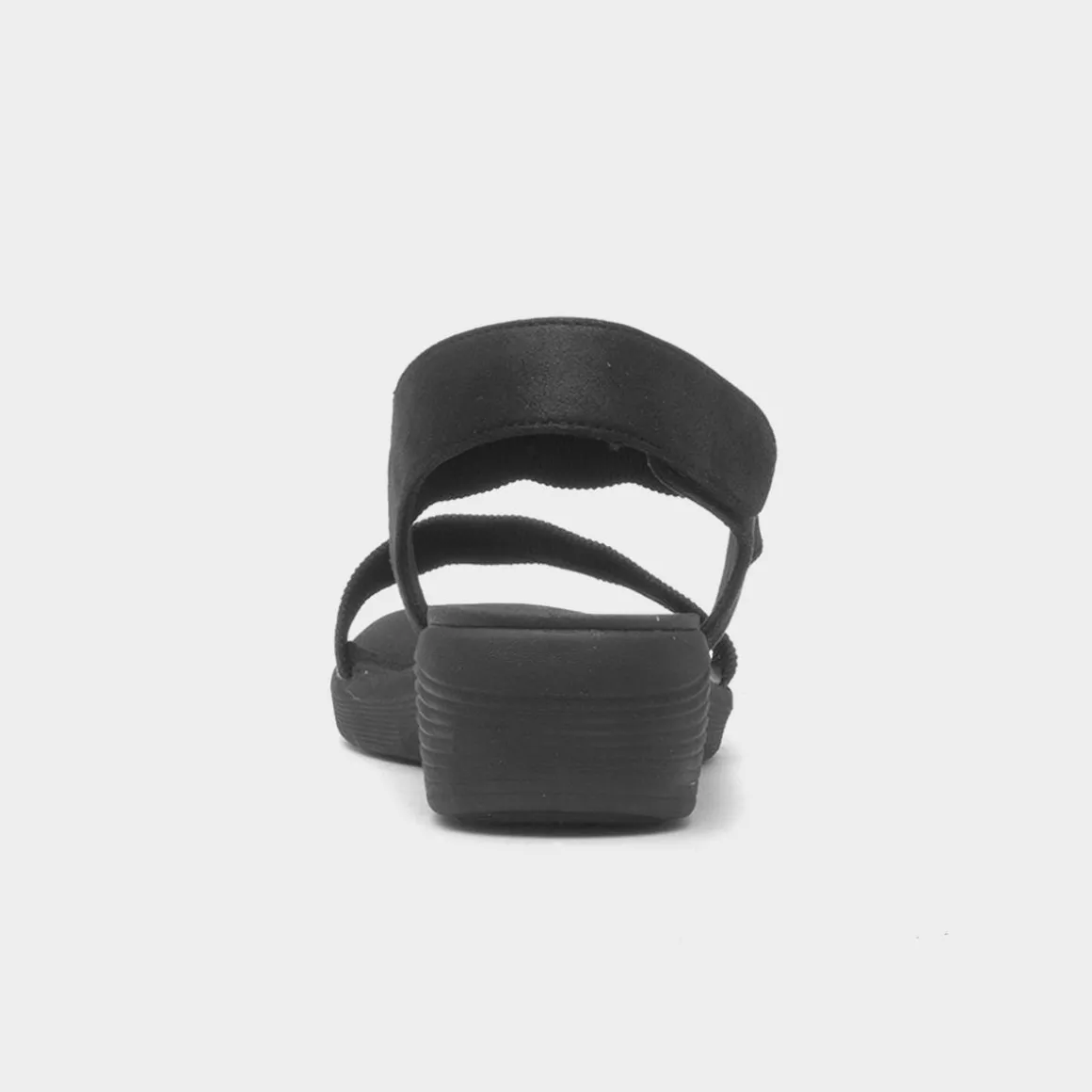 Skechers Arya On The Rise Womens Black Sandal