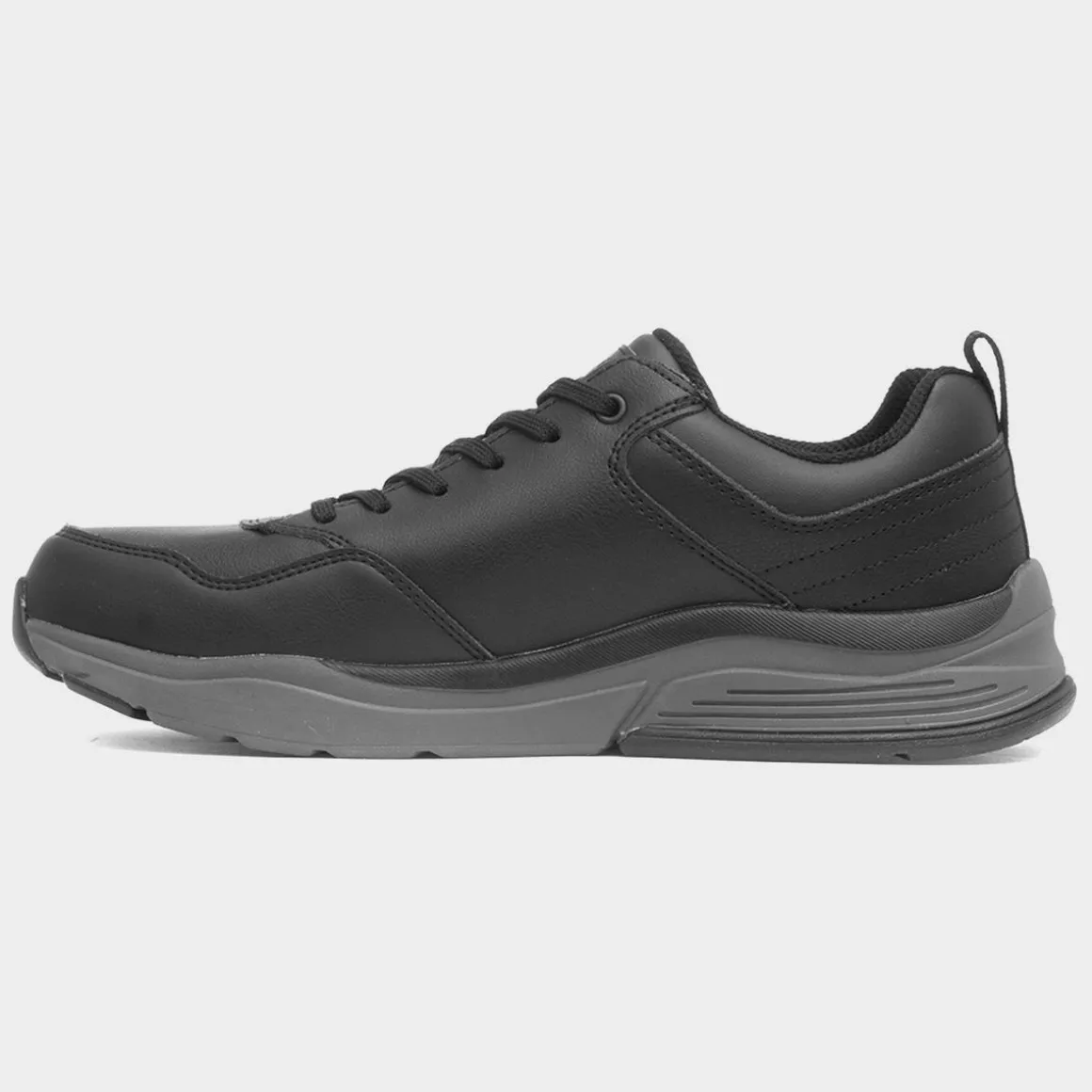 Skechers Benago Hombre Mens Black Trainer