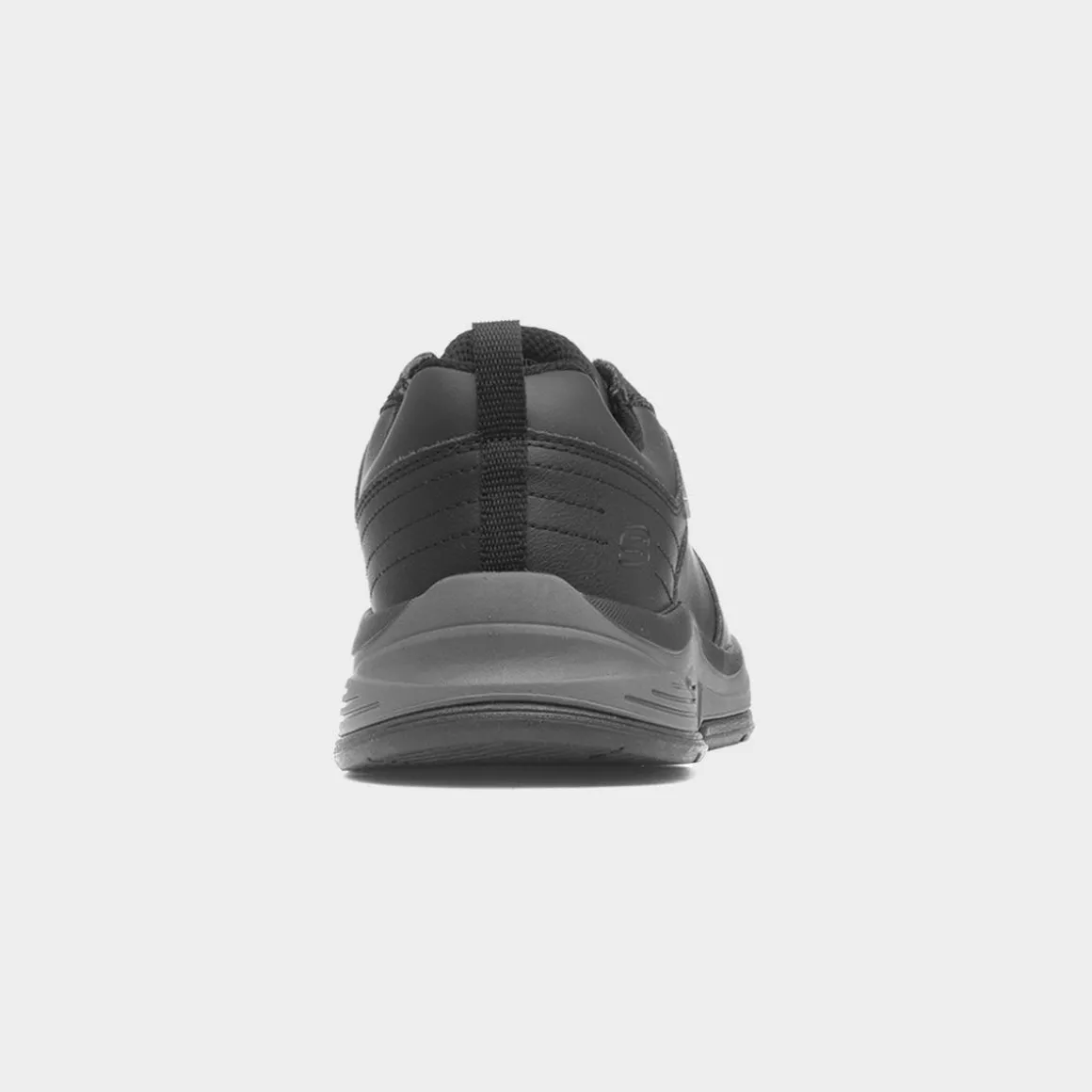Skechers Benago Hombre Mens Black Trainer