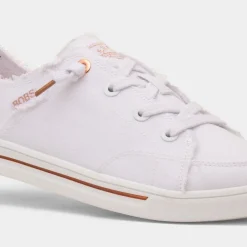 Skechers Bobs B Cute 2.0 Womens White Canvas