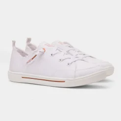 Skechers Bobs B Cute 2.0 Womens White Canvas
