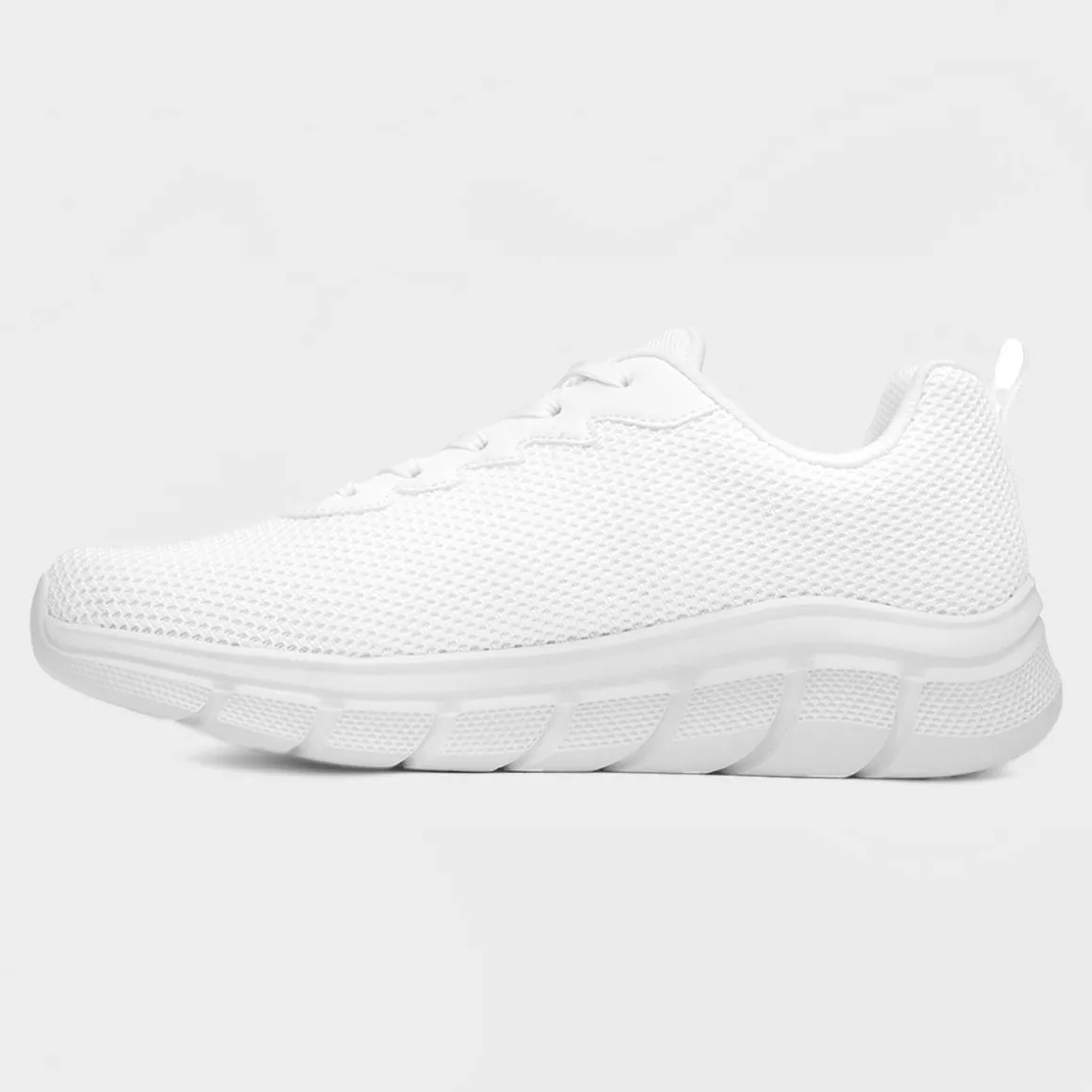 Skechers Bobs B Flex Chill Edge Mens White Trainer