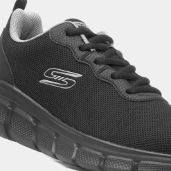 Skechers Bobs B Flex Icy Edge Mens Black Trainer