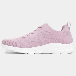 Skechers Bobs B Flex Womens Pink Knitted Trainer