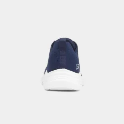 Skechers Bobs B Flex Womens Navy Knitted Trainer