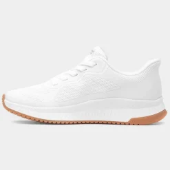 Skechers Bobs Squad Slip Ins Womens White Trainer