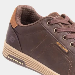 Skechers Cavell Hensley Mens Brown Lace Up Shoe