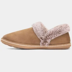 Skechers Cosy Campfire Womens Tan Slipper