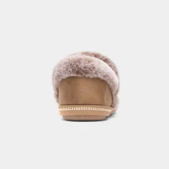 Skechers Cosy Campfire Womens Tan Slipper