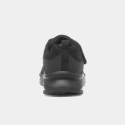 Skechers Dynamatic Kids Black Easy Fasten Trainer