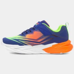 Skechers Flex Glow Kids Blue Light Up Trainer
