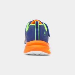 Skechers Flex Glow Kids Blue Light Up Trainer