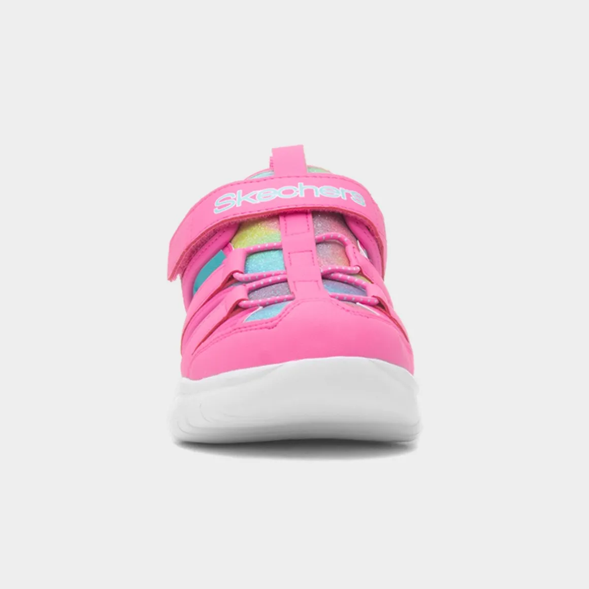 Skechers Flex Splash Girls Pink Closed Toe Sandal
