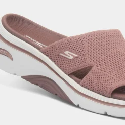 Skechers Go Walk Arch Fit 2.0 Womens Brown Sandal