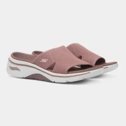 Skechers Go Walk Arch Fit 2.0 Womens Brown Sandal
