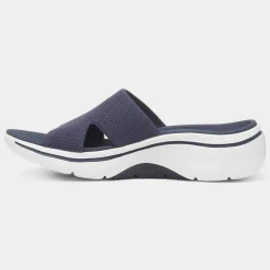 Skechers Go Walk Arch Fit 2.0 Womens Navy Sandal