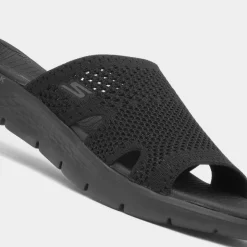 Skechers Go Walk Flex Elation Womens Black Sandals