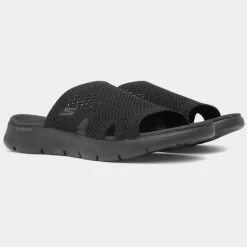 Skechers Go Walk Flex Elation Womens Black Sandals