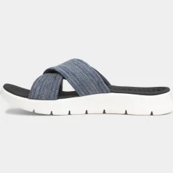 Skechers Go Walk Flex Impressed Womens Navy Sandal