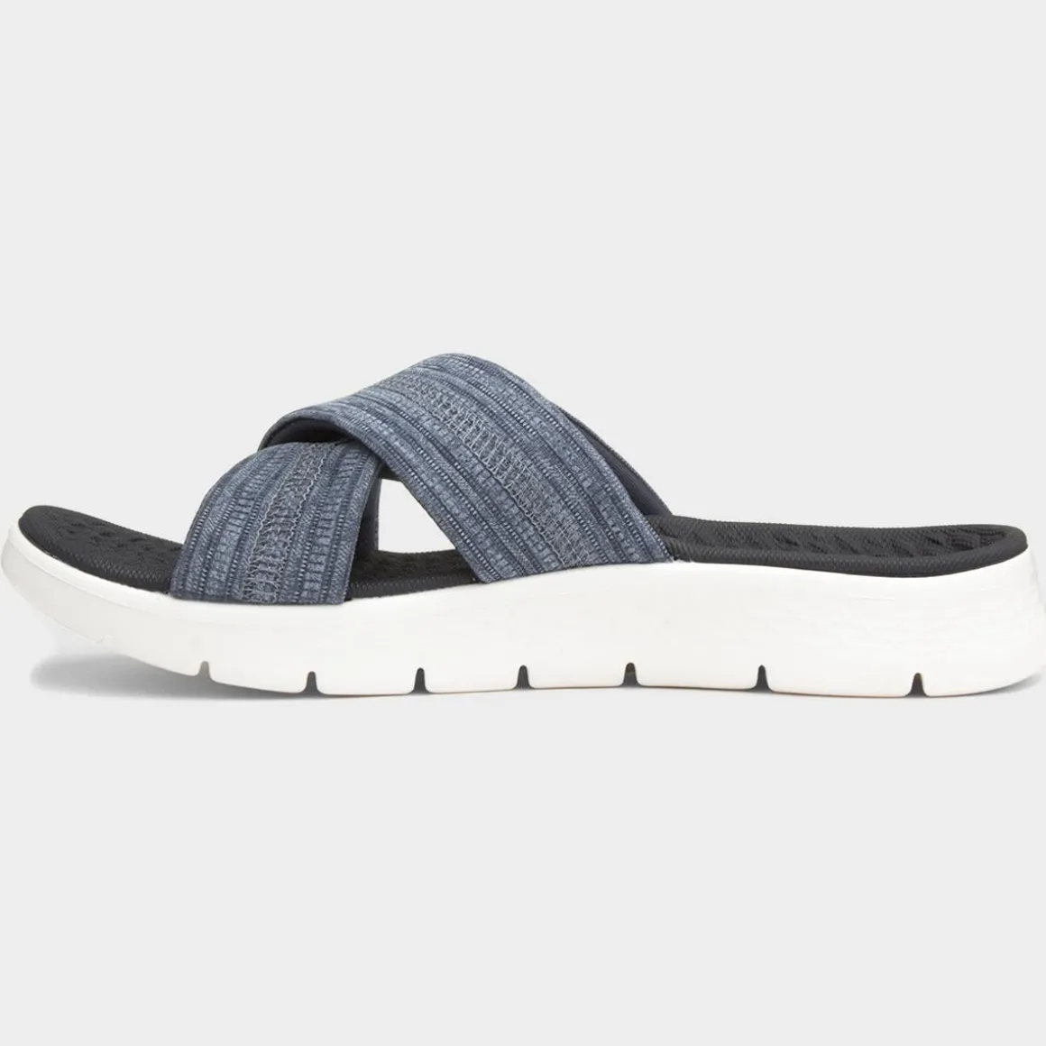 Skechers Go Walk Flex Impressed Womens Navy Sandal