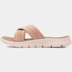 Skechers Go Walk Flex Womens Taupe Sandal