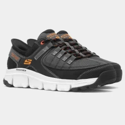 Skechers Gyor Summits Slip Ins Mens Grey Trainer