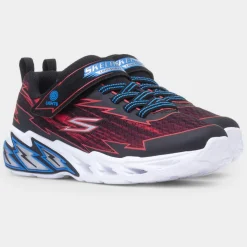 Skechers Light Storm Kids Red Light Up Trainer